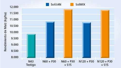 gráfico de rendimiento